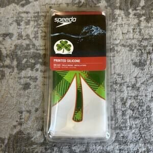 Shamrock Printed Speedo Silicone Swim Cap - One Size
